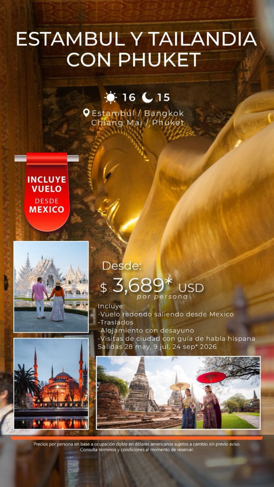 Estambul y Tailandia con Phuket Estambul y Tailandia con Phuket
