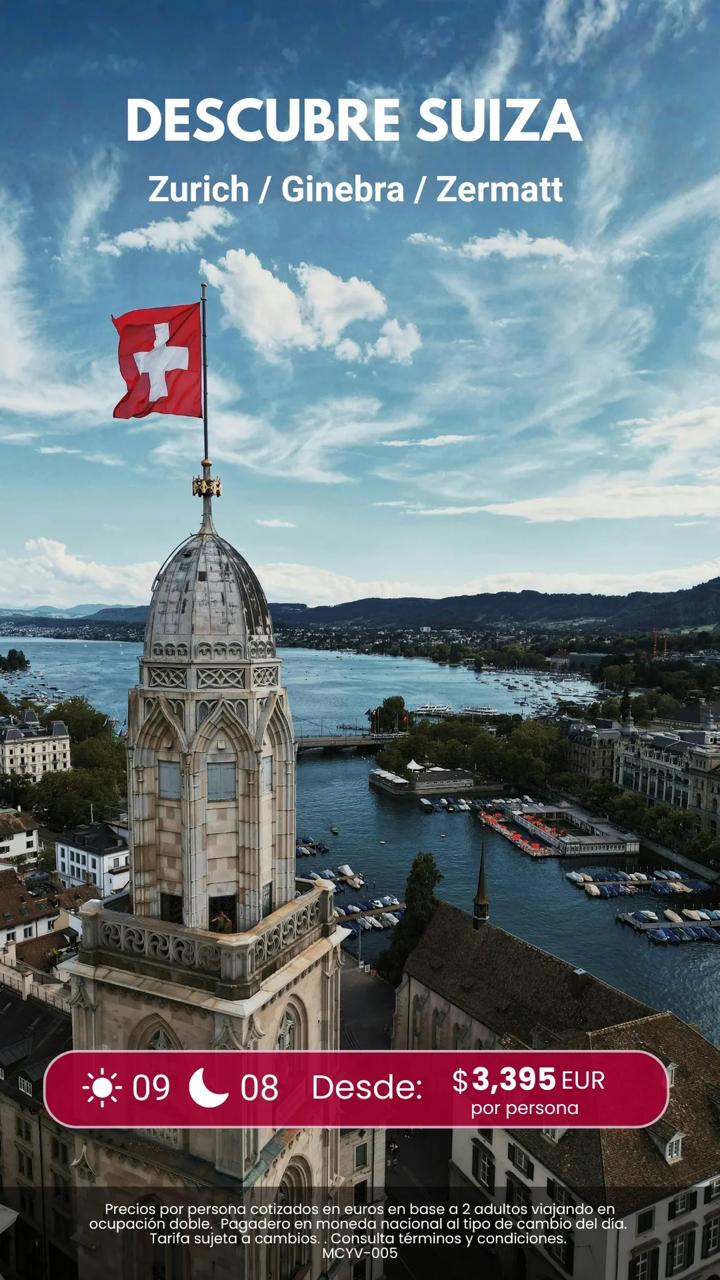 Descubre Suiza Descubre Suiza