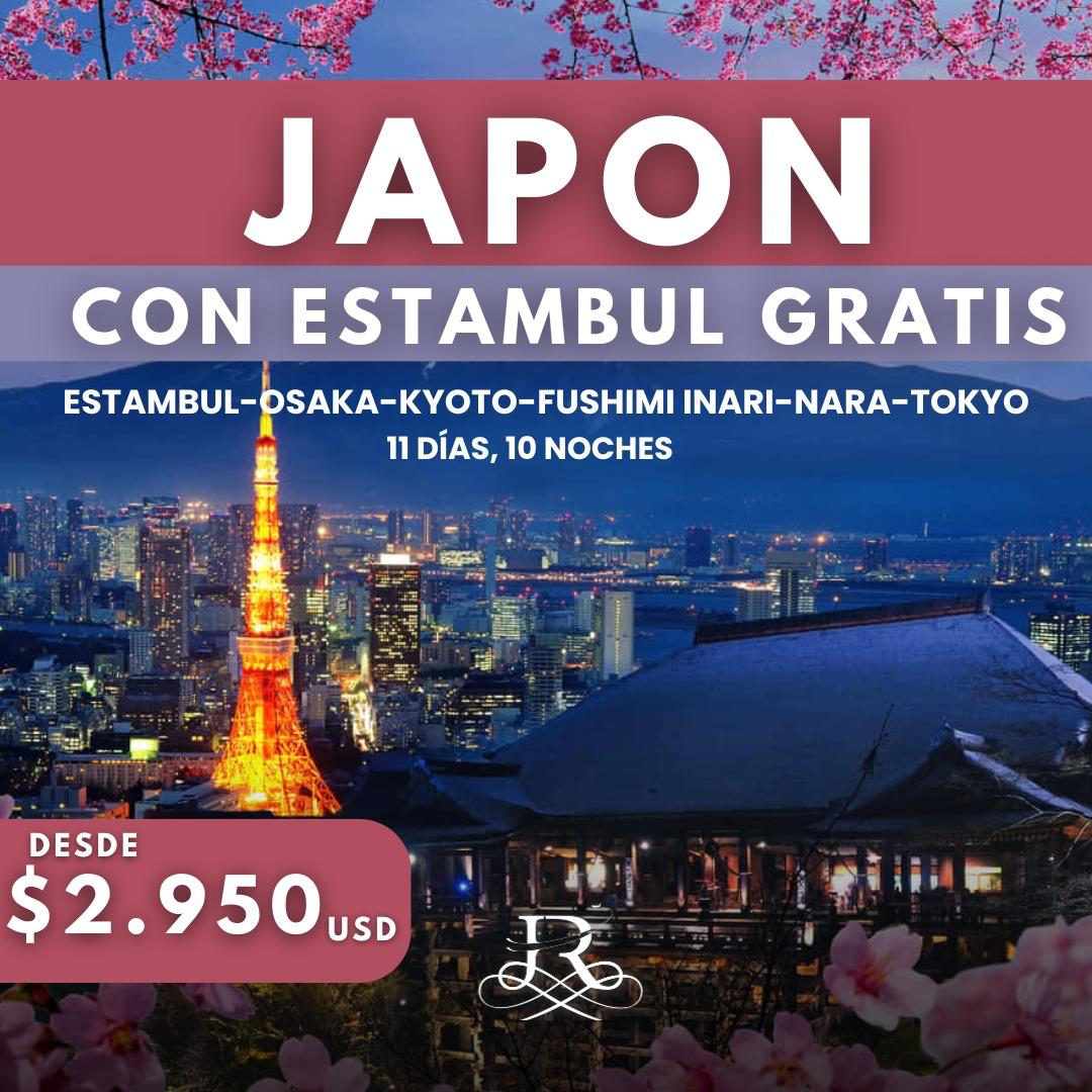 Japon con Estambul gratis Japon con Estambul gratis